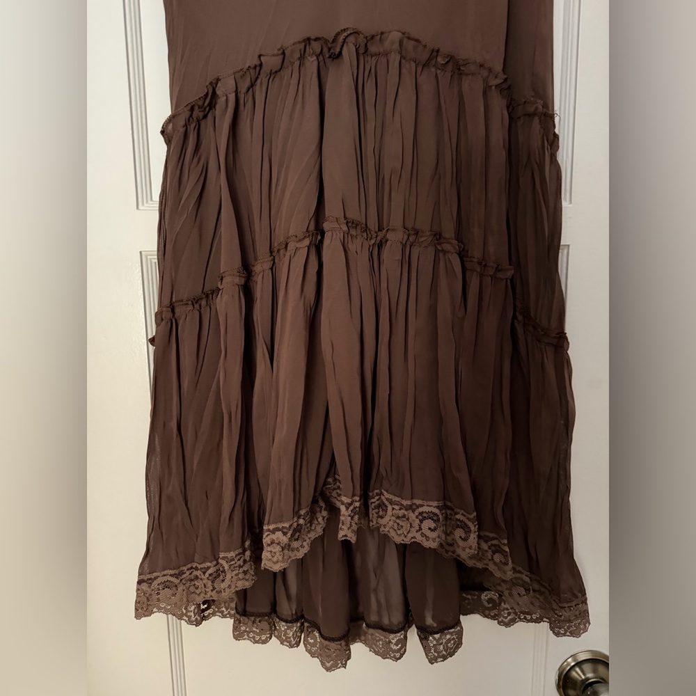 Bebe Brown Skirt - Picture 3 of 8